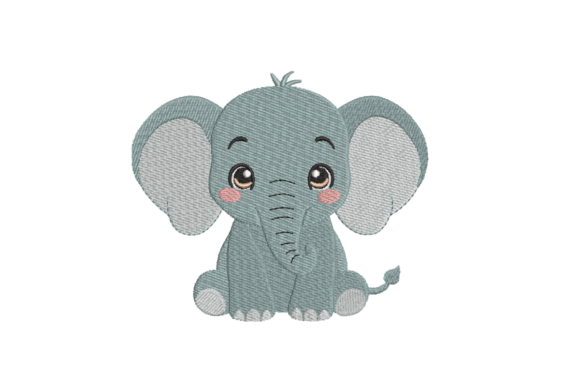 Baby Boy Elephant Embroidery Design Review for Personalized Gifts