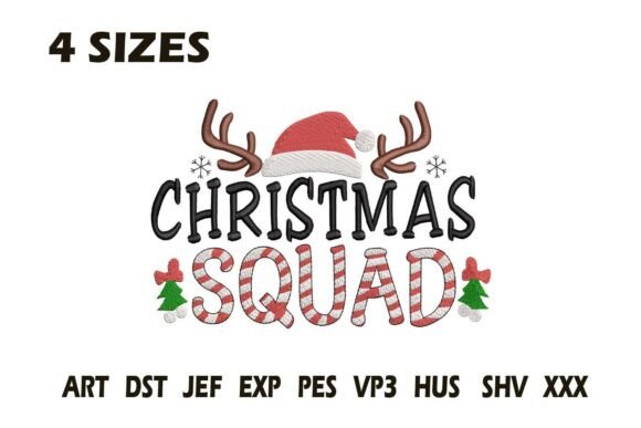 Christmas Squad Embroidery Design Review for Sellers