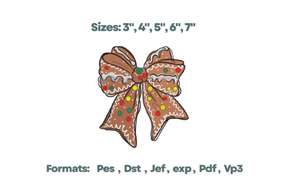 Gingerbread Bow Embroidery Review: A Sweet Holiday Addition