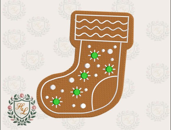 Gingerbread Sock Embroidery Files: A Design Review for Boutique Sweatshirts