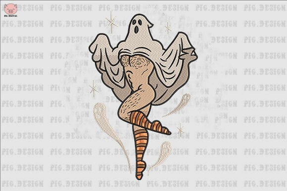 Halloween Boy Embroidery: A Spooky Yet Sweet Design for Handmade Creations