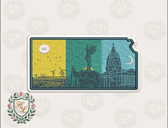 Layers of Kansas Embroidery Files: A Seasonal Design Review