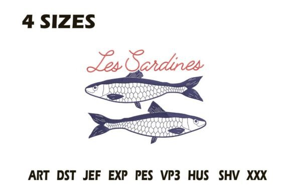 Les Sardines Embroidery Design Review for Craft Fair Success