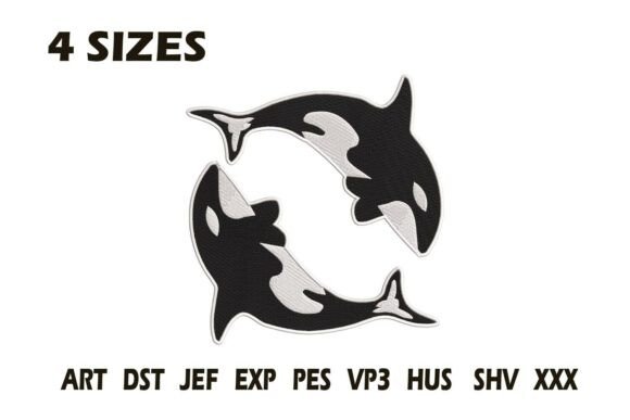 Orca Yin Yang Embroidery Design Review