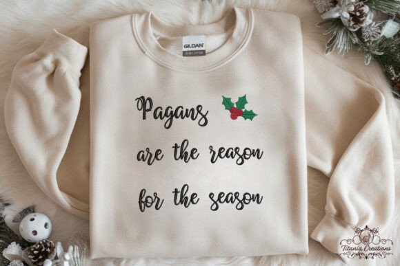 Pagans Are the Reason Embroidery Design Review
