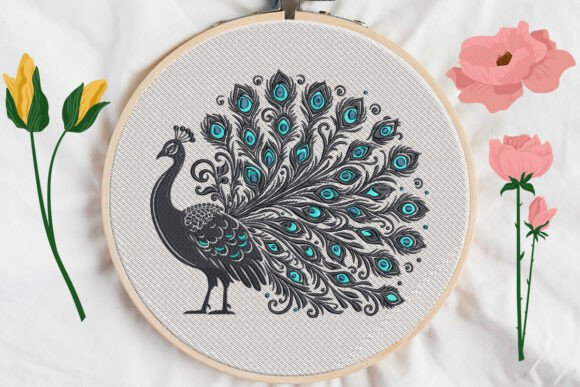 Peacock Embroidery Review for Boutique Apparel Projects