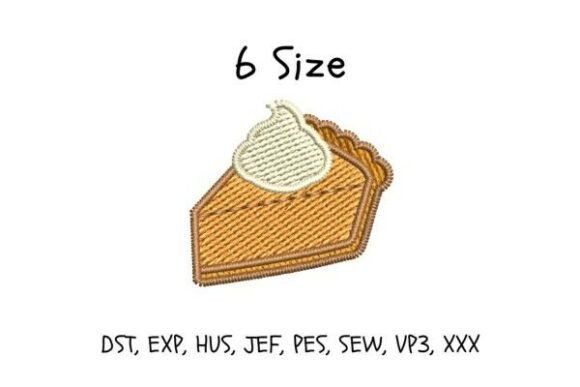 Pumpkin Pie Embroidery Design Review for Apparel Projects